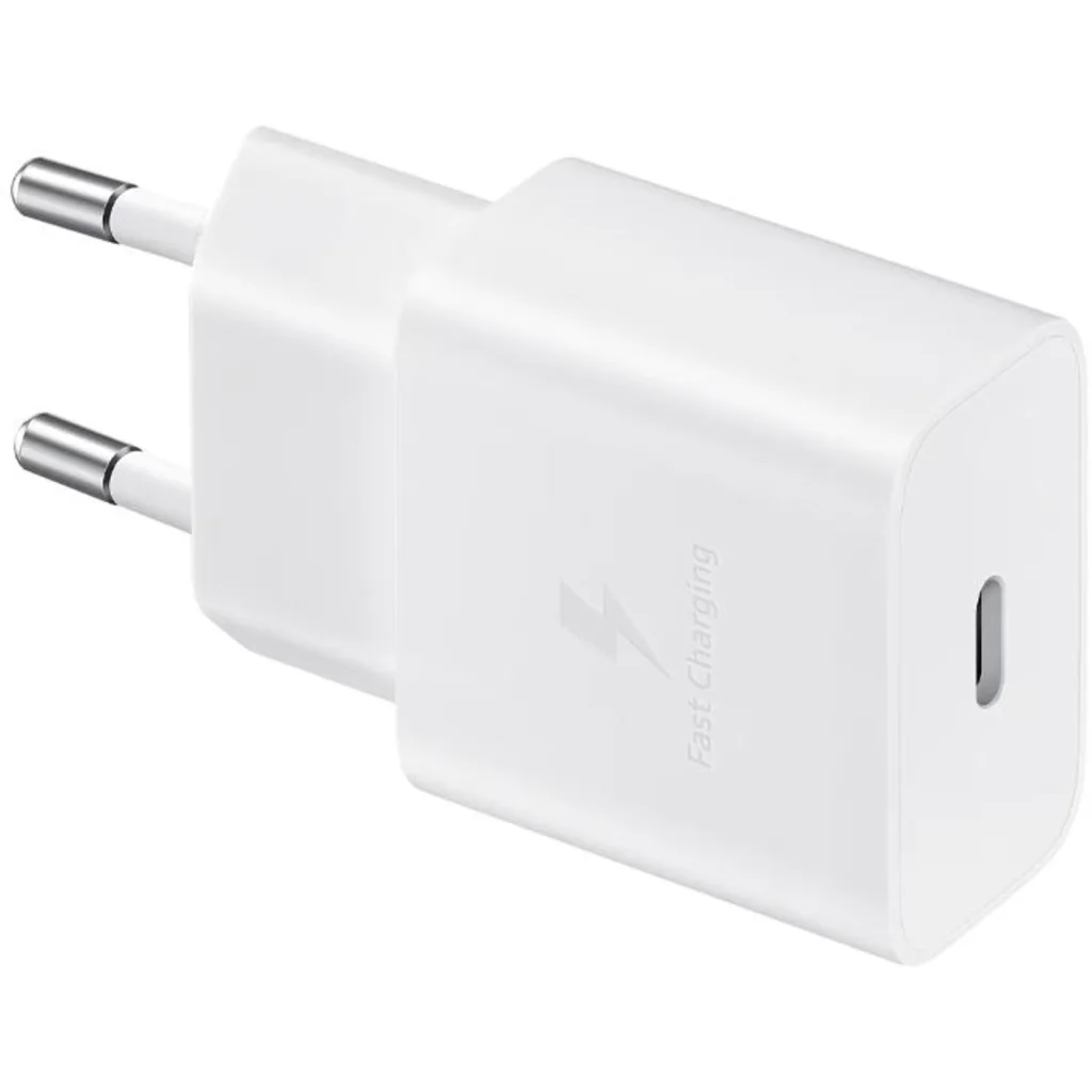 Imagen 0 de Cargador Samsung para Smartphone USB Tipo-C 15W (No incluye Cable) Blanco