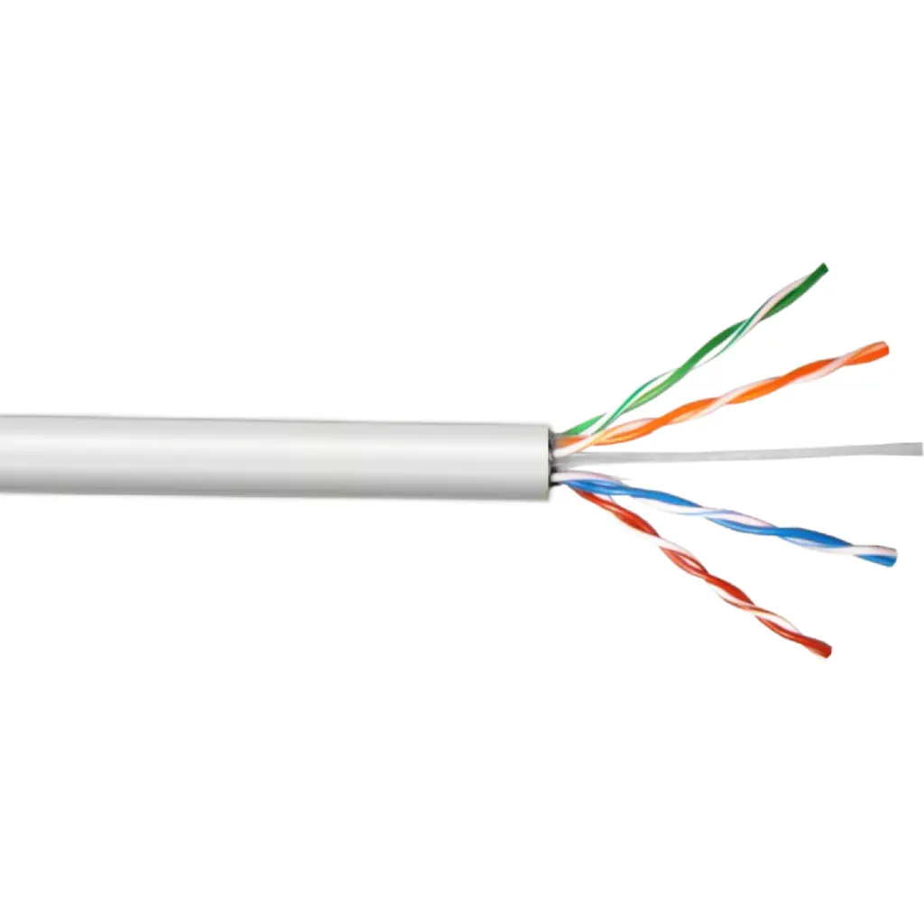 ULINK 100-C UTP UNIFILAR 4-PAR CCA ALEACION CAJA 300MTS SIM-CAT5E GRIS