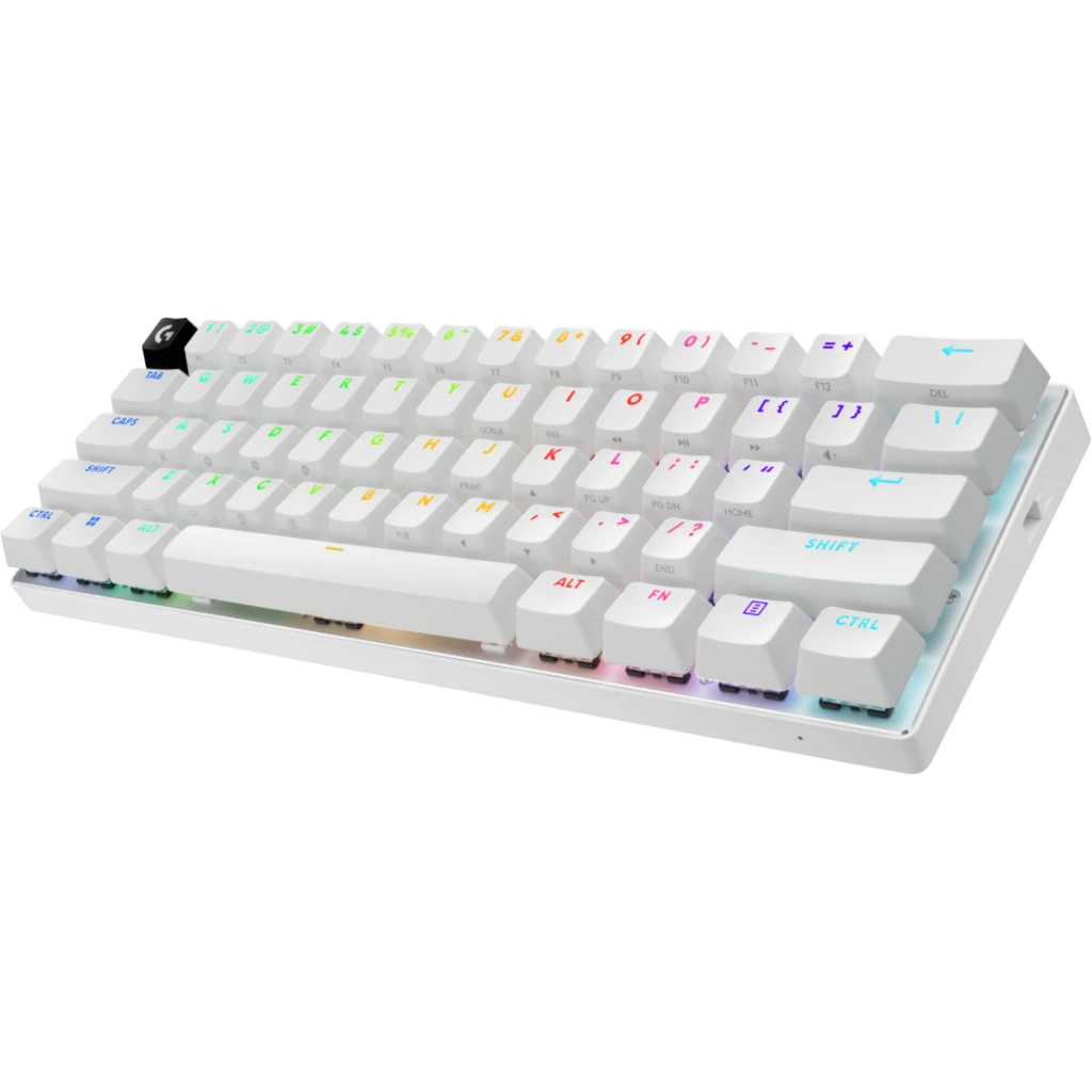 Imagen 3 de Teclado Gamer Inalámbrico Logitech PRO X60 Inglés Switch Táctil RGB Blanco