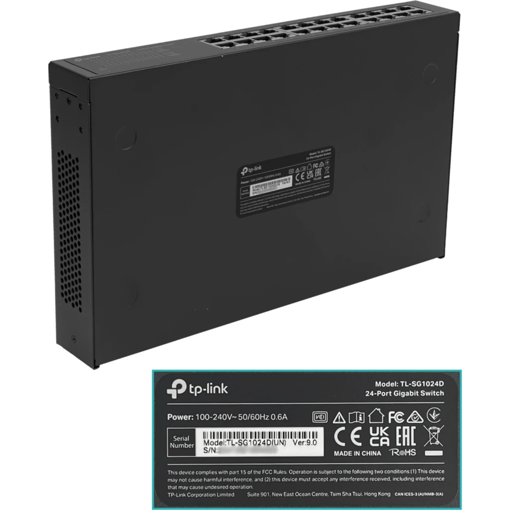 Imagen 5 de TP-Link Gigabit Switch de 24 puertos TL-SG1024D