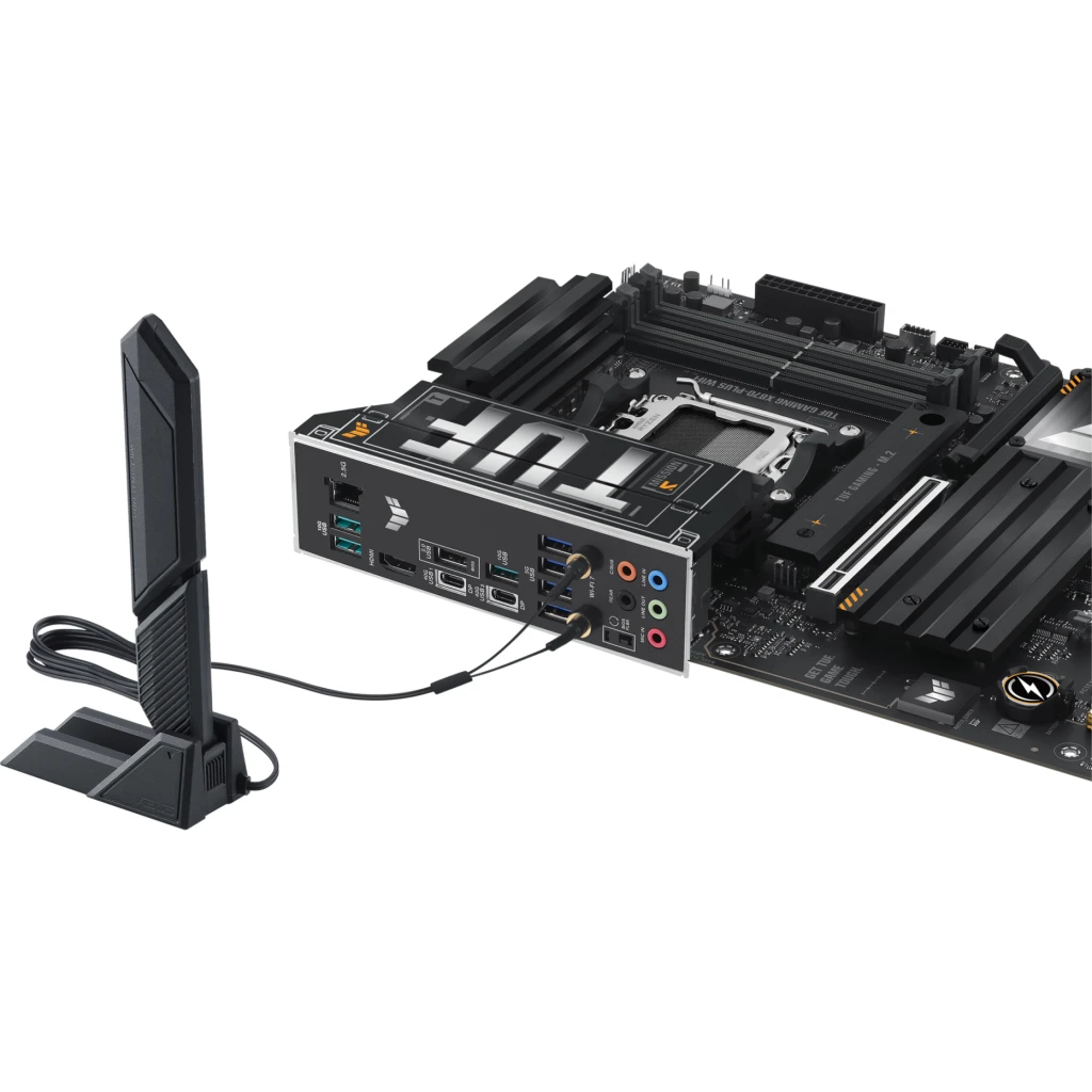 Imagen 7 de Tarjeta Madre Asus TUF GAMING X870-PLUS WIFI AMD AM5 4*DDR5 4*M.2 HDMI USB-C 