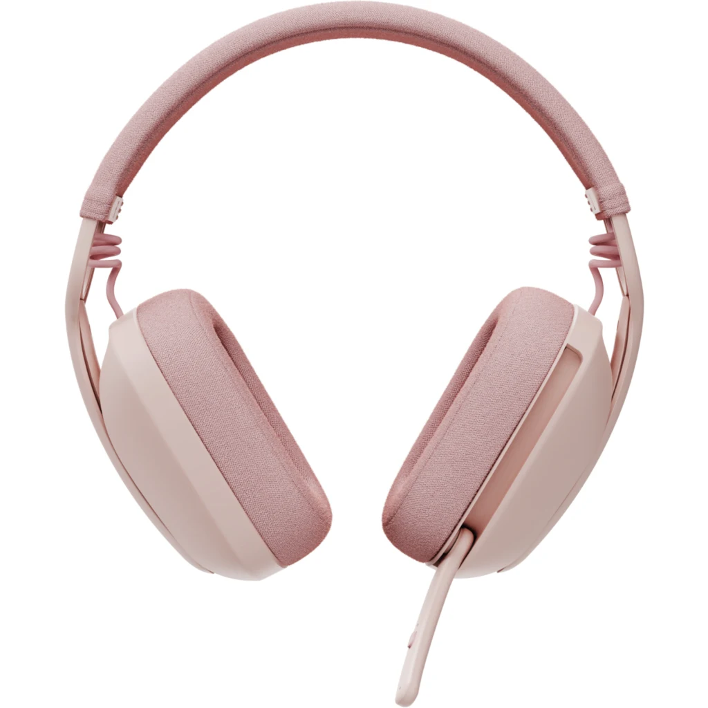 Imagen 2 de Audífonos Logitech Zone Vibe 100 Inalámbricos Bluetooth On Ear Color Rosa