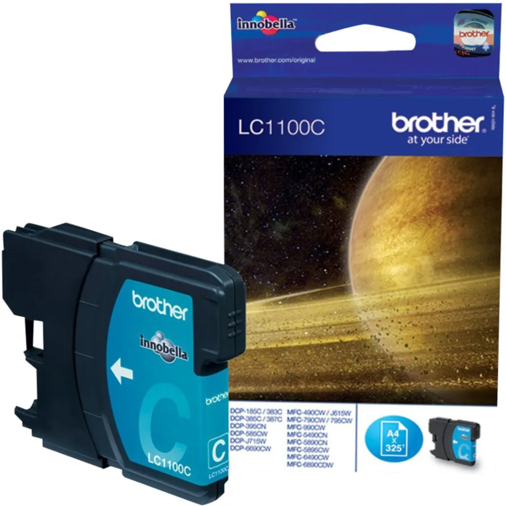 Imagen 3 de Cartridge Cyan LC1100C para MFC-490CW-MFC5490CN  325 hojas 