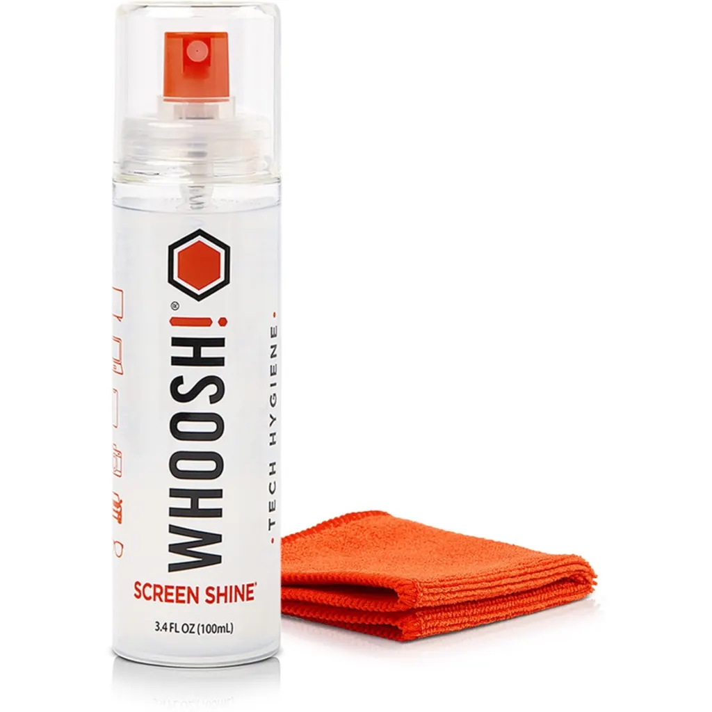 Limpiador para pantallas Whoosh Screen Shine Go XL Spray Portátil 100ML