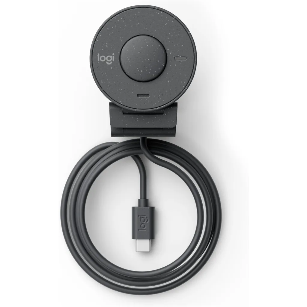 Imagen 5 de Cámara Web Logitech Brio 300,Full HD 1080p 30fps c/Micróf integrado USB Negro