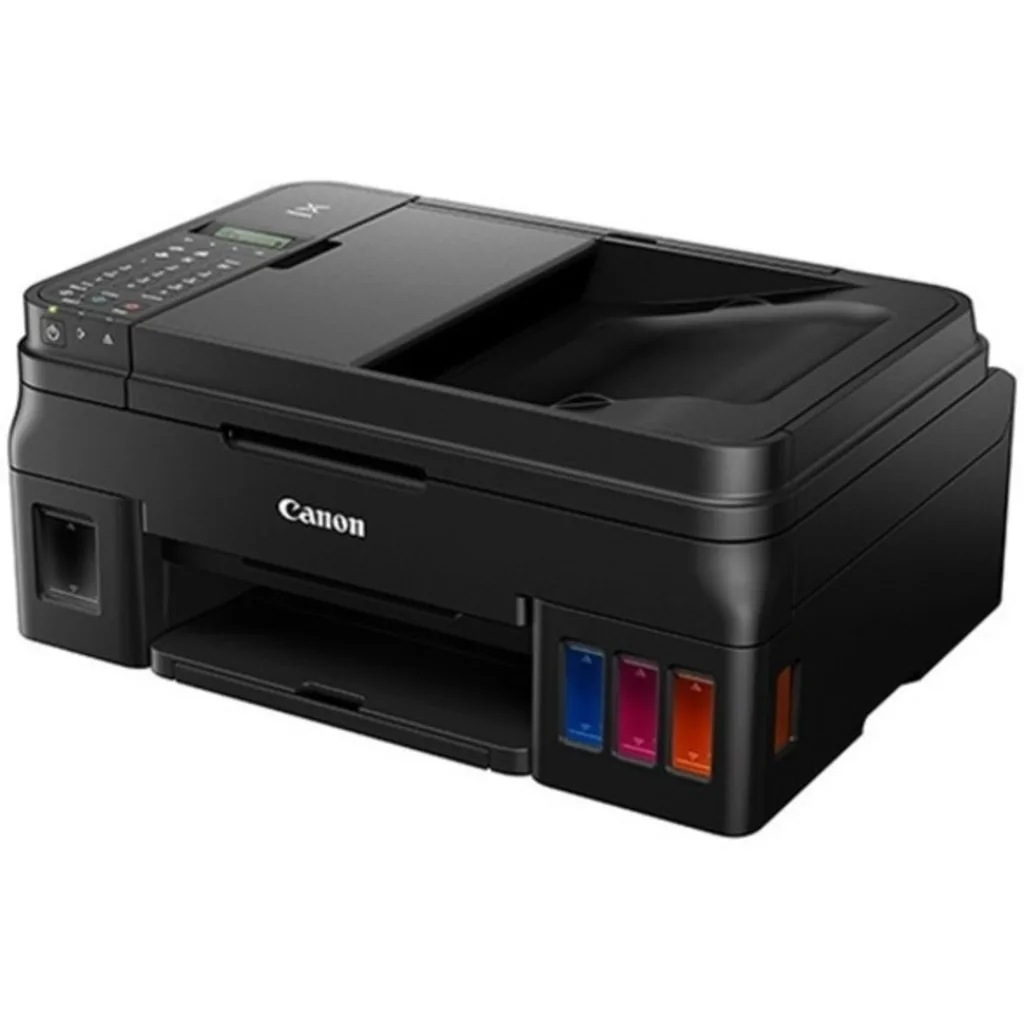 Impresora Multifunción Canon PIXMA G4110 Tanque de Tinta color WiFi ADF FAX