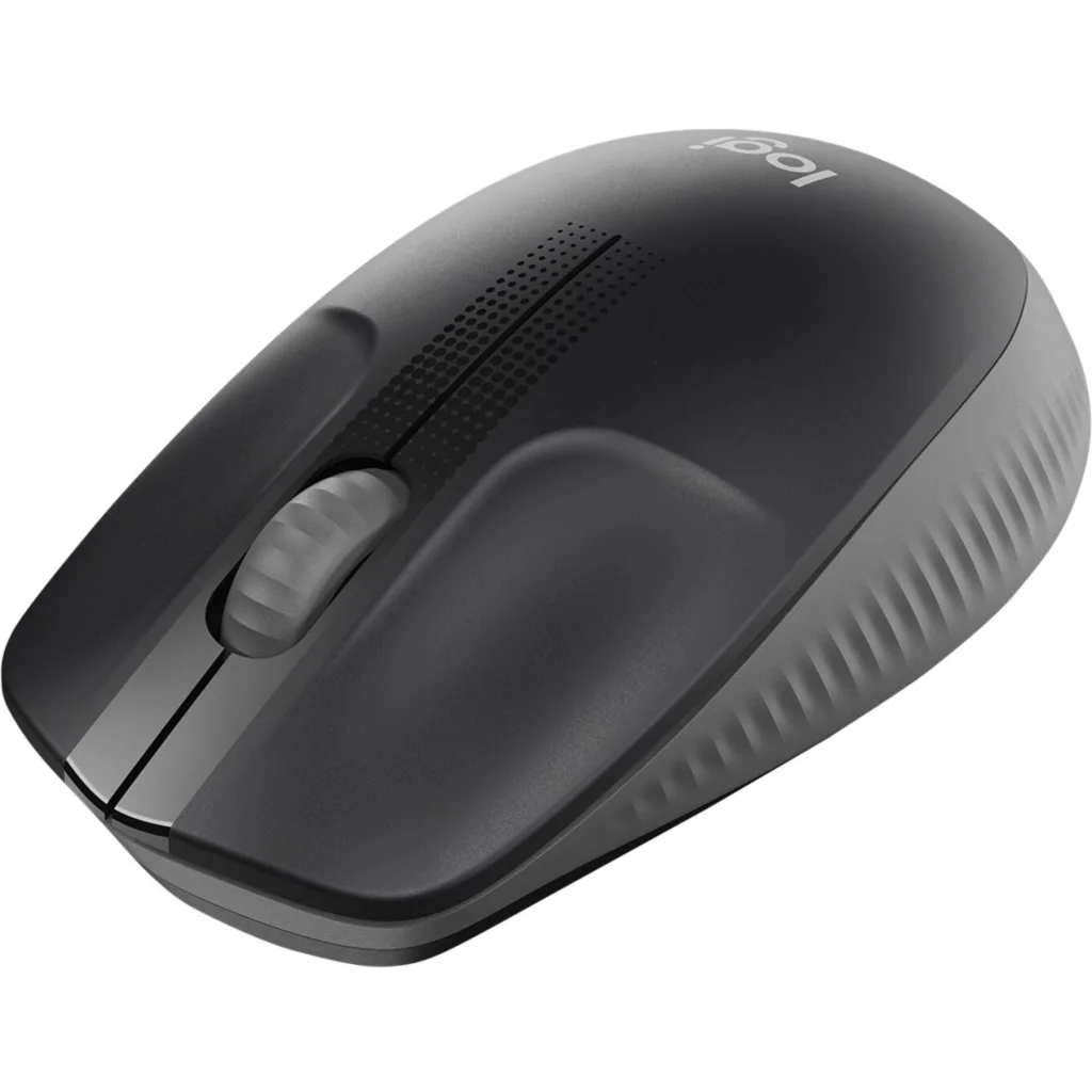 Imagen 8 de Mouse Inalámbrico Logitech M190 Óptico 1000dpi Ambidiestro 3 botones USB Gris