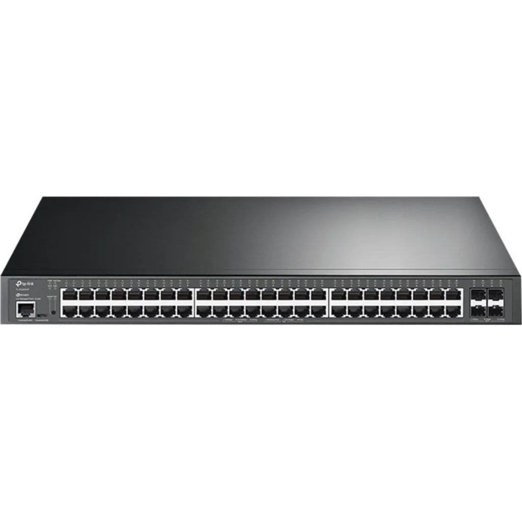 Imagen 1 de Switch TP-Link Admin JetStream 48xGigabit 4x10GE SFP+ L2+ 48 Puertos PoE+
