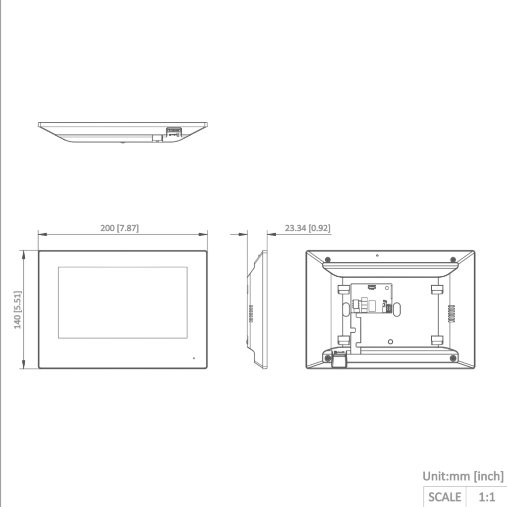 Imagen 2 de Kit Video Portero IP Monitor Touch Hikvision Visualizacion Celular WIFI