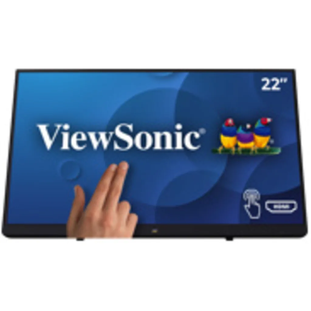 Imagen 0 de Monitor Touch Viewsonic TD2230 FHD 22" 1920x1080 HDMI DisplayPort VGA USB VESA