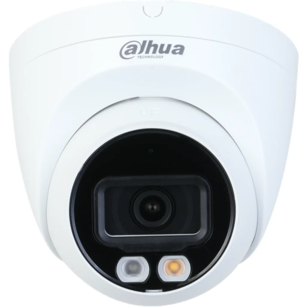 Imagen 2 de Cámara Domo Dahua IP Eyeball 2MP L.fijo 2.8mm dual iluminacion 30M IP67 SMD PI