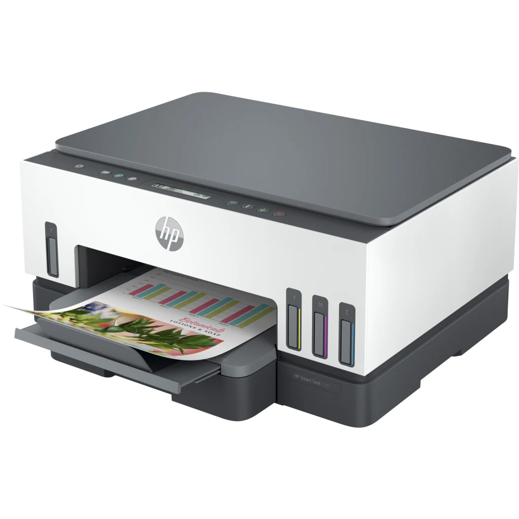 Imagen 1 de Impresora Multifunción HP Smart Tank 720,Tinta Color WiFi USB2.0 Duplex