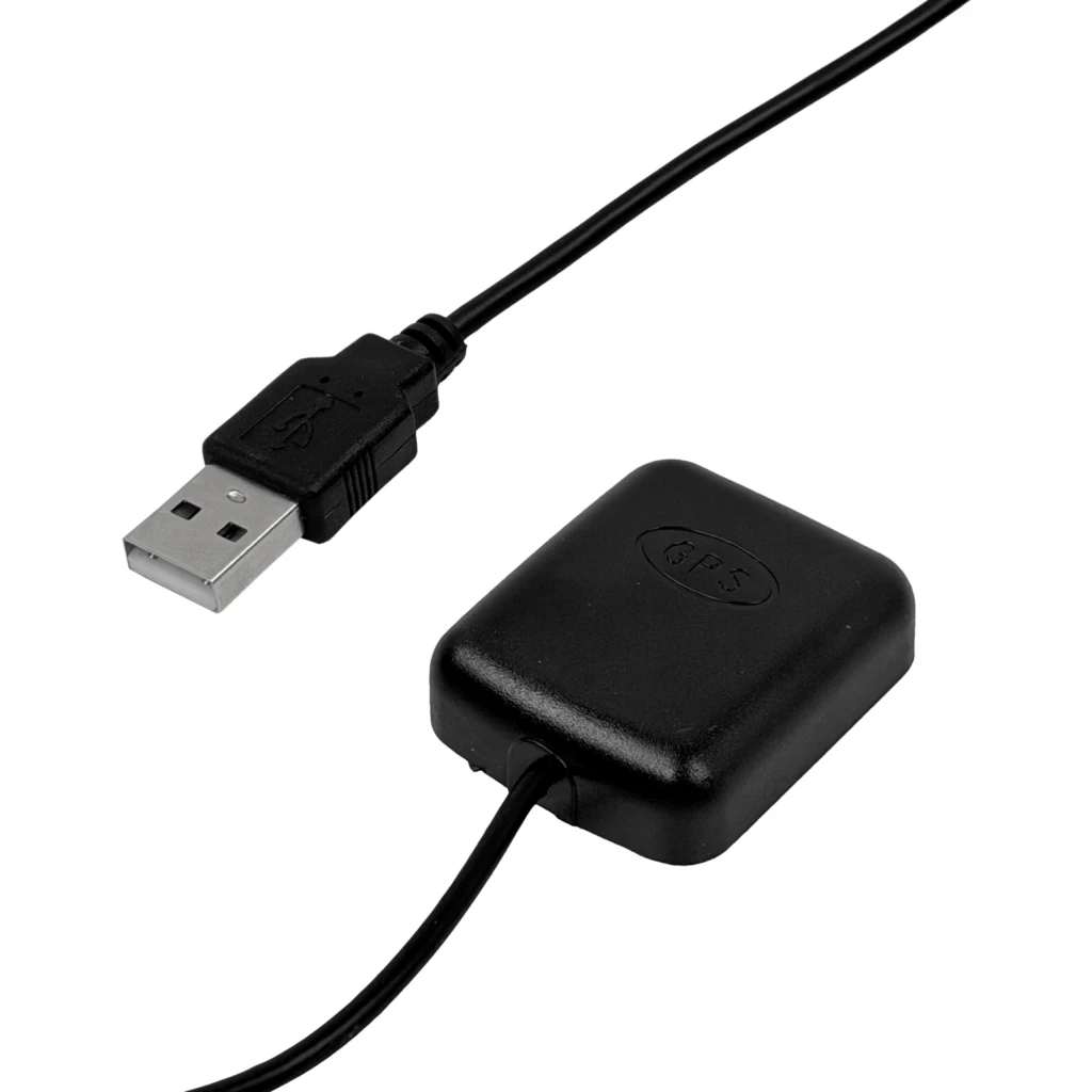Imagen 3 de Antena USB2.0 GPS 1575MHz L1 GZSS SBAS Cable 200mm Base-Adhesivas 2mt