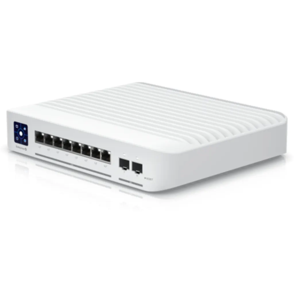 Imagen 1 de Switch Ubiquiti USW-Enterprise-8-PoE, 8 Puertos PoE managed switch Layer 3
