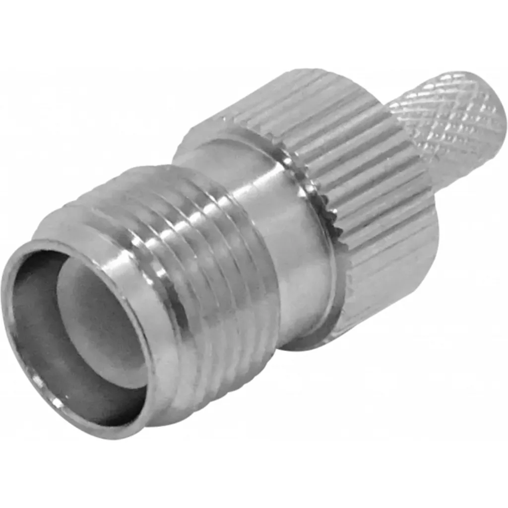 Imagen 1 de RPTNC-Hembra LMR195 CA195 Serie-195 Conector Crimpeable LMR200 LMR240