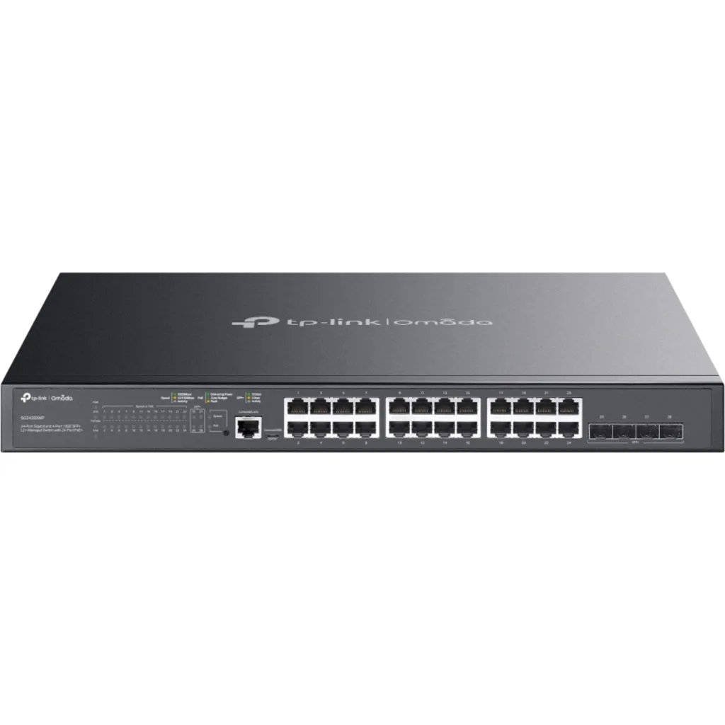 Imagen 1 de TP-Link - Omada 24-Port PoE+ Gigabit L2+