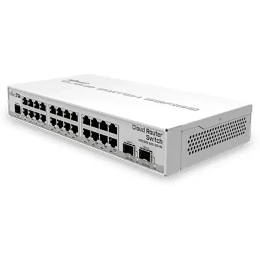 MIKROTIK Cloud Router Switch 125-24G-1S-IN (RouterOS L5), desktop enclosure