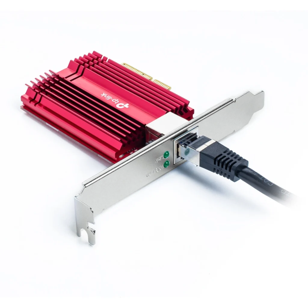 Imagen 1 de Tarjeta de Red Interna TP-Link TX401, PCIe 3.0 x4 1/2.5/5/10GBps Low Profile
