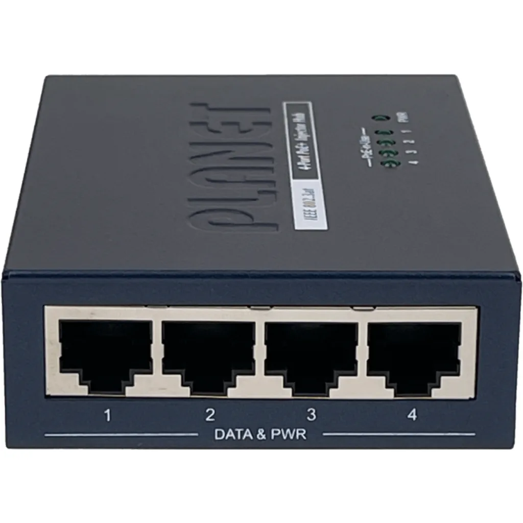 Imagen 6 de PLANET HUB 4-PoE+af/at 120W-Tot Gigabit inyector Multiple inc54V/130W