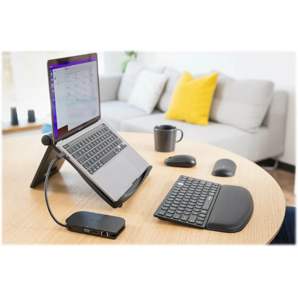 Imagen 5 de Mouse Inalámbrico Kesington SureTrack Óptico 2400dpi BT Dongle USB Negro 