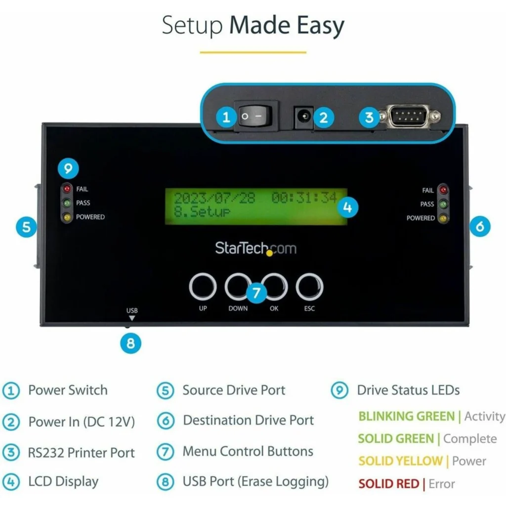 Imagen 7 de Standalone Duplicator/Eraser - SATA/SAS
