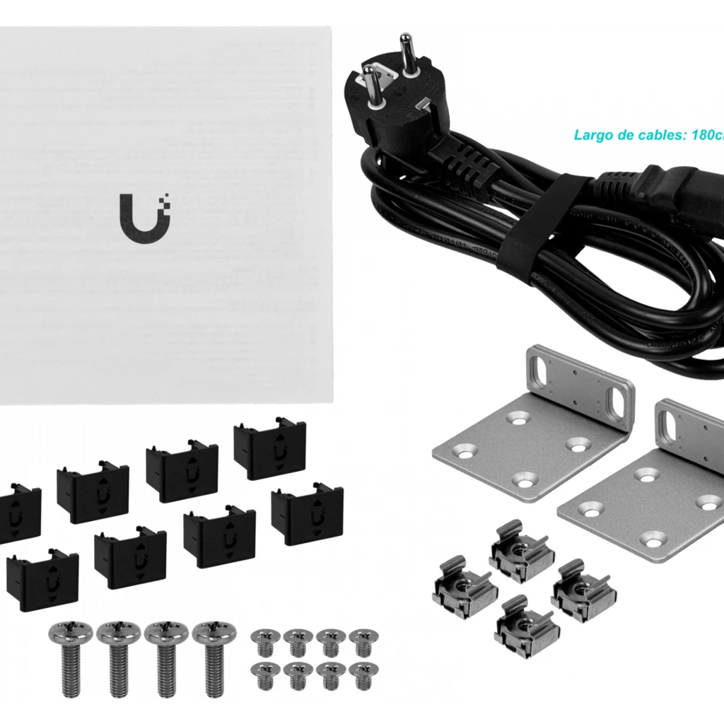 Imagen 4 de Switch Ubiquiti UniFi 8-SFP+10G 160Gbps Rack-1U Admin-L2 100-240VAC