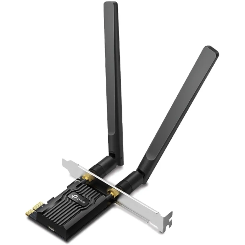 Tarjeta de Red WiFi TP-Link AX1800, PCIe x1, WIFI 6 Bluetooth v5.2, 2 antenas