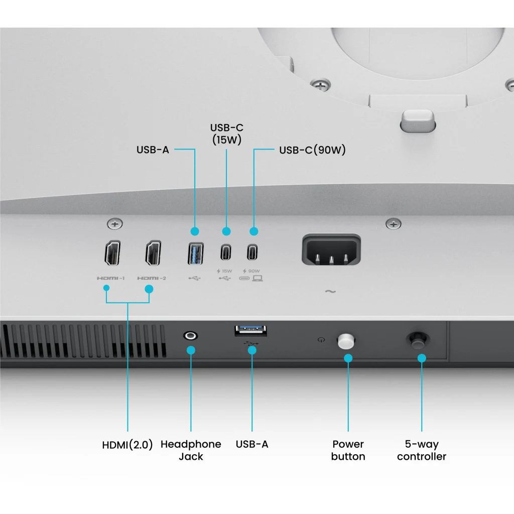 Imagen 2 de MONITOR BENQ MA270U 27IN MAC FRIENDLY