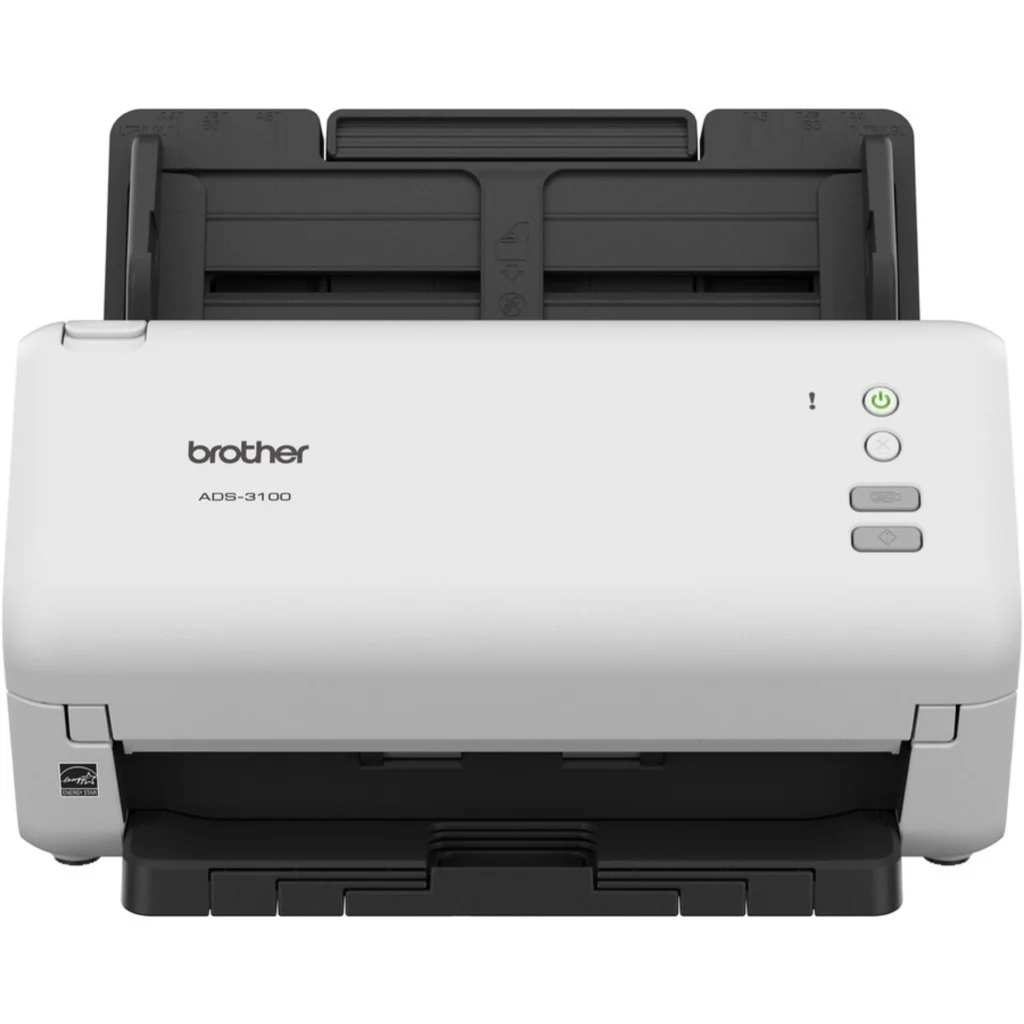 Imagen 3 de Escáner de Escritorio Brother ADS-3100 Dual 40/80ipm 600x600 ppp USB 3.0 ADF