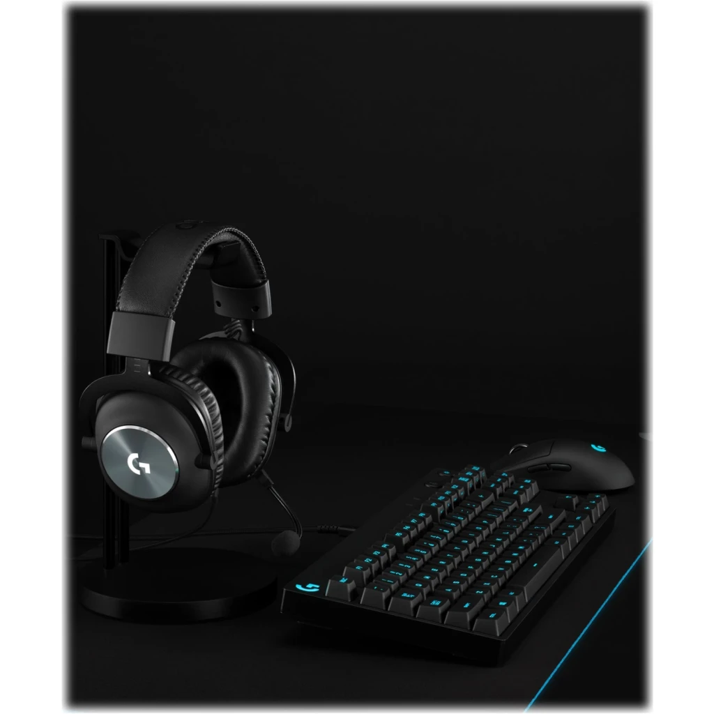 Imagen 2 de Audífonos Gamer Logitech PRO X c/Mic Sonido envolvente Jack 3.5mm/USB Negro