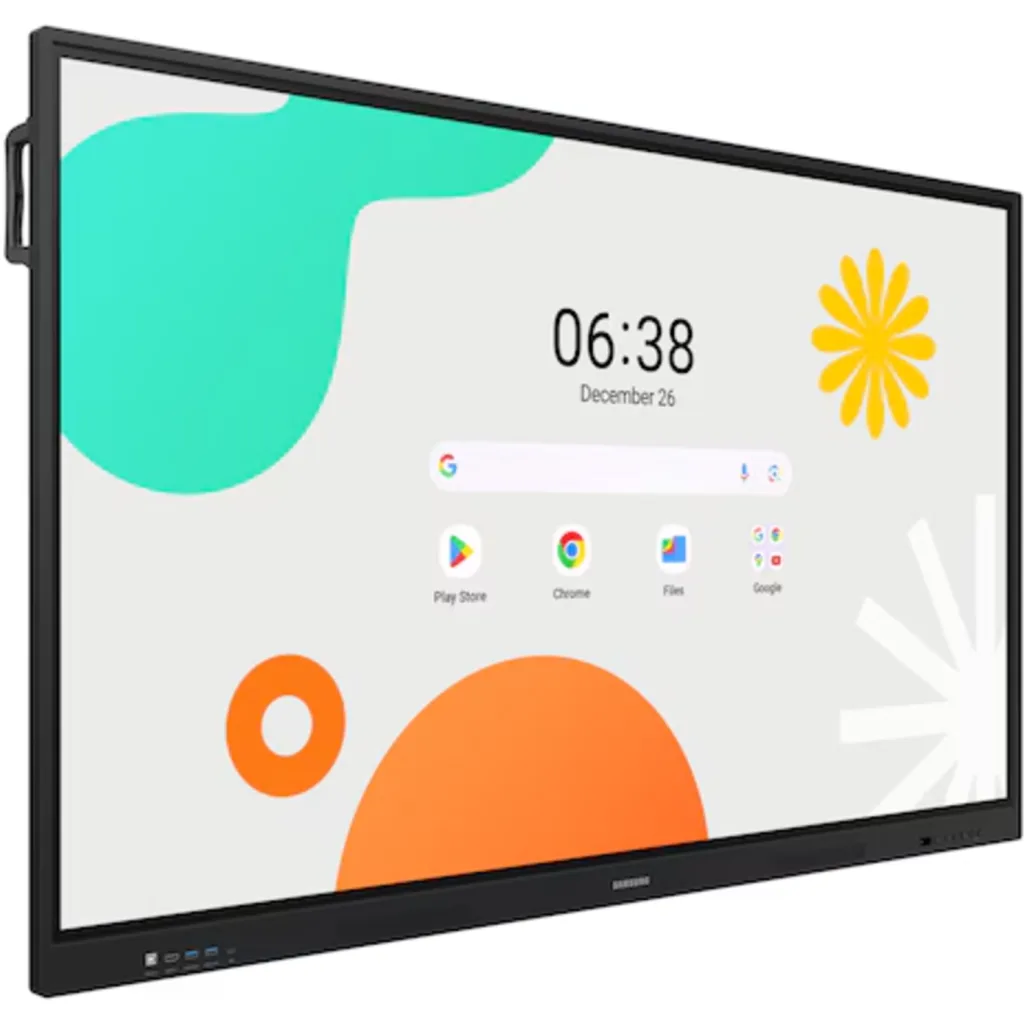 Imagen 5 de Pantalla Interactiva 12/7 Samsung LH65WAF 65" UHD3840*2160 IPS WiFi Bt HDMI USB