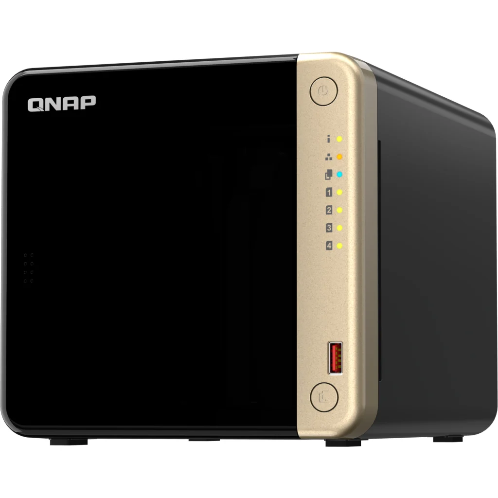 Imagen 3 de Servidor NAS Qnap TS-464 Intel Celeron N5095 RAM 8GB Torre 3.5", 2.5" M.2 Slot