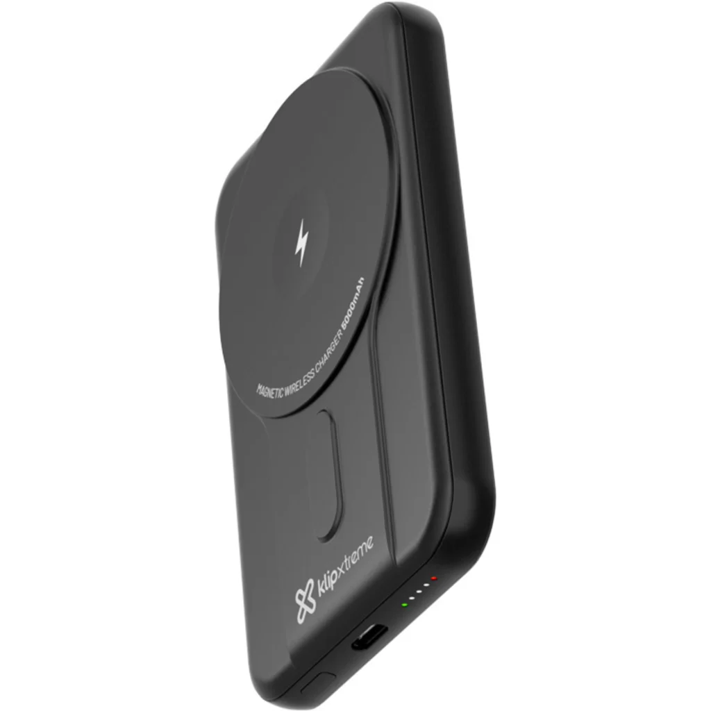 Imagen 2 de Klip Xtreme - Power bank - 24 pin USB-C - Lithium polymer - Para Smartphones - Wireless Charging