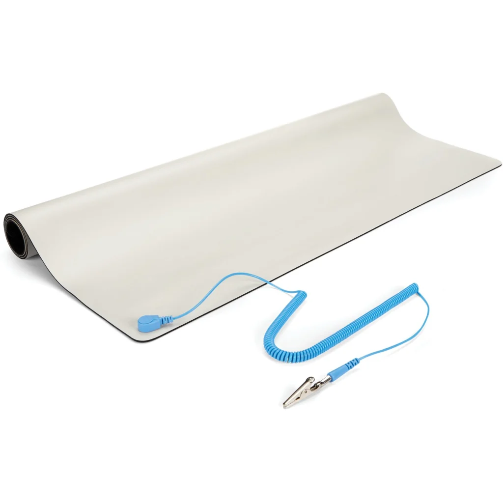 Alfombrilla Antiestática StarTech M3013, 60x69cm Cable conexión a tierra Beige
