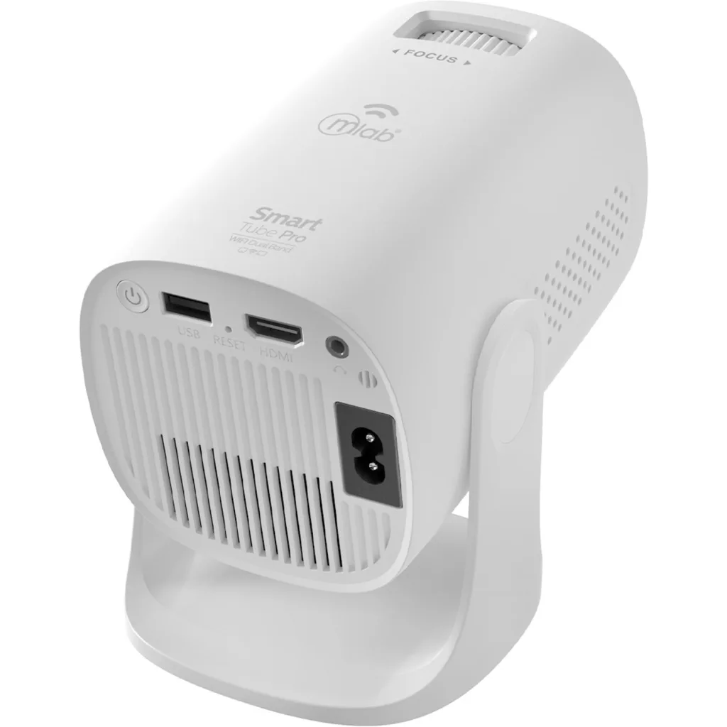 Imagen 2 de MLAB PROYECTOR SMART TUBE PRO WIFI DUAL-BAND 1080P 300ANSI LUMEN