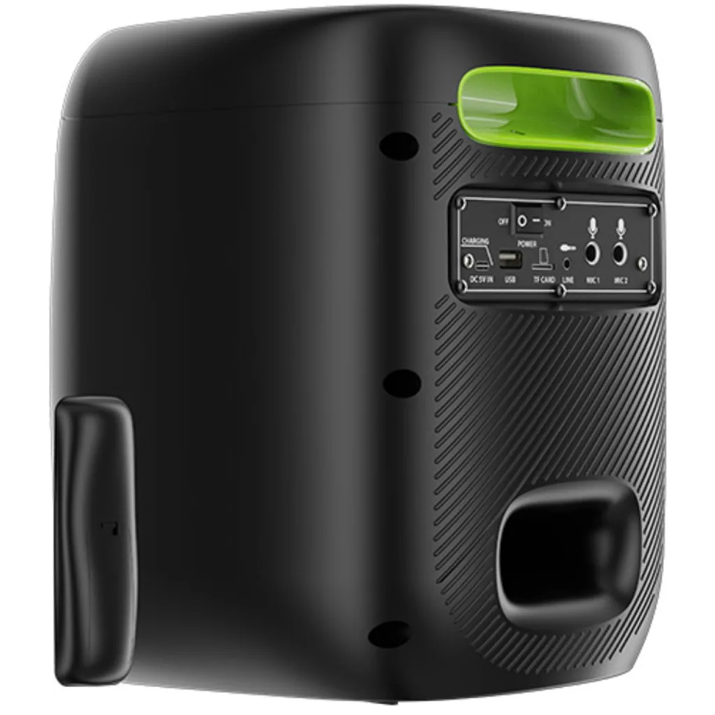 Imagen 4 de Klip Xtreme - Speaker system - Black - KLS-655-2M Two wireless mic