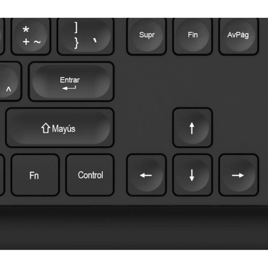 Imagen 4 de Teclado Alámbrico KlipX KKM-252S, Español USB 2.0 Teclas Multimedia Color negro