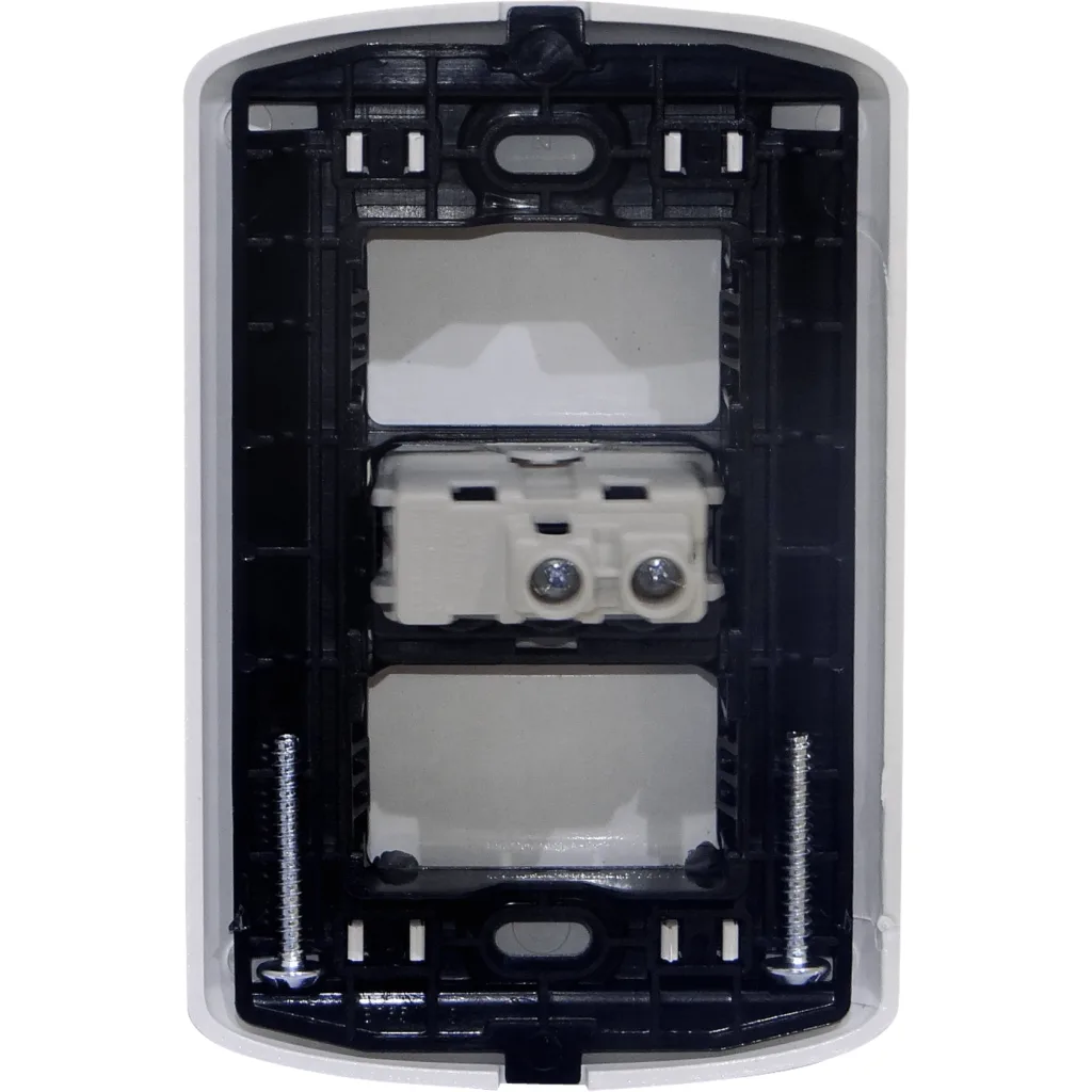 Imagen 1 de BTICINO MODUS 1-INTERRUPTOR-10A UNIPOLAR-912 C/BASE/TAPA BLANCA ARMADO