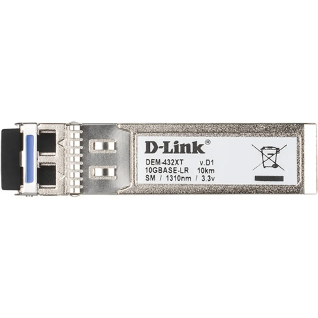 Transceiver de fibra D-Link DEM-432XT 10GBase-LR SFP+ Transceiver (10 Km)