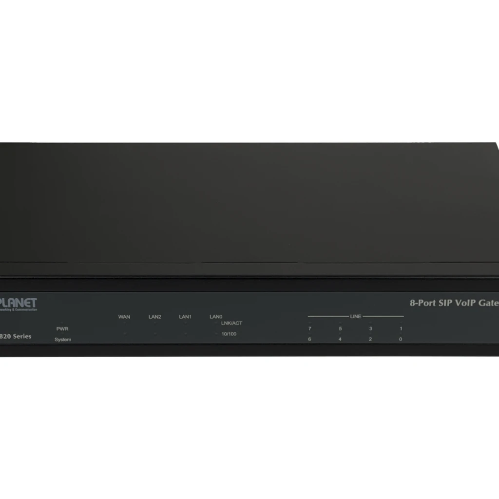 PLANET Router VoIP 8-FXS-RJ11-H 3-100 1-WAN genera 8linea telef analog