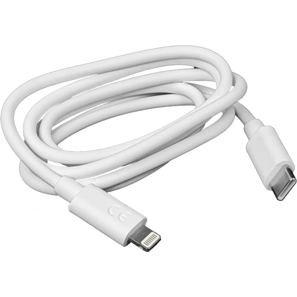 Cargador 20W USB-C Inc-0.9mt USB-C-Macho a Lightning-Macho
