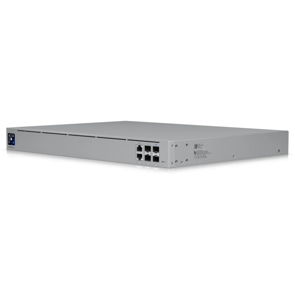 UniFi Advance Hosting Gateway  - 1U rack, 5 WAN ports (25G SFP28 + 2.5GbE RJ45),