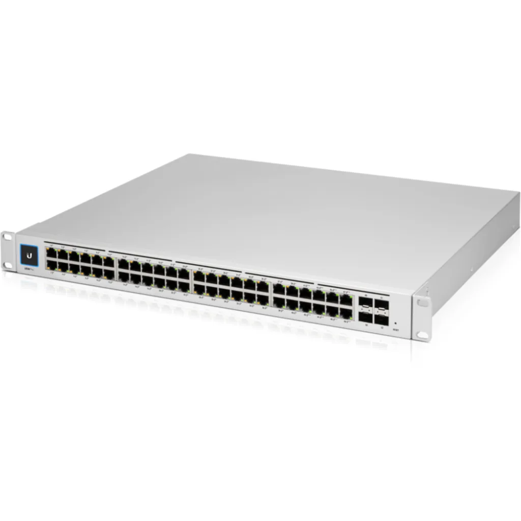 Imagen 2 de Switch Ubiquiti UniFi 48Ptos GigE 4*SFP+Layer 3 Req UniFi Switch Admin Mont Rack