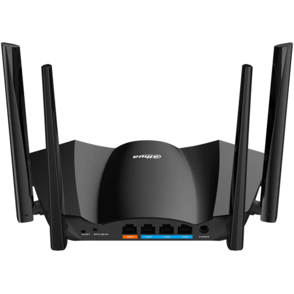 Imagen 3 de DH-AX30(DE). ROUTER WIFI DAHUA. 3Gbps. 2.4-5Ghz. 4 antenas 5dBI C/U. Firewall Software. Bi-dire. MU-MIMO