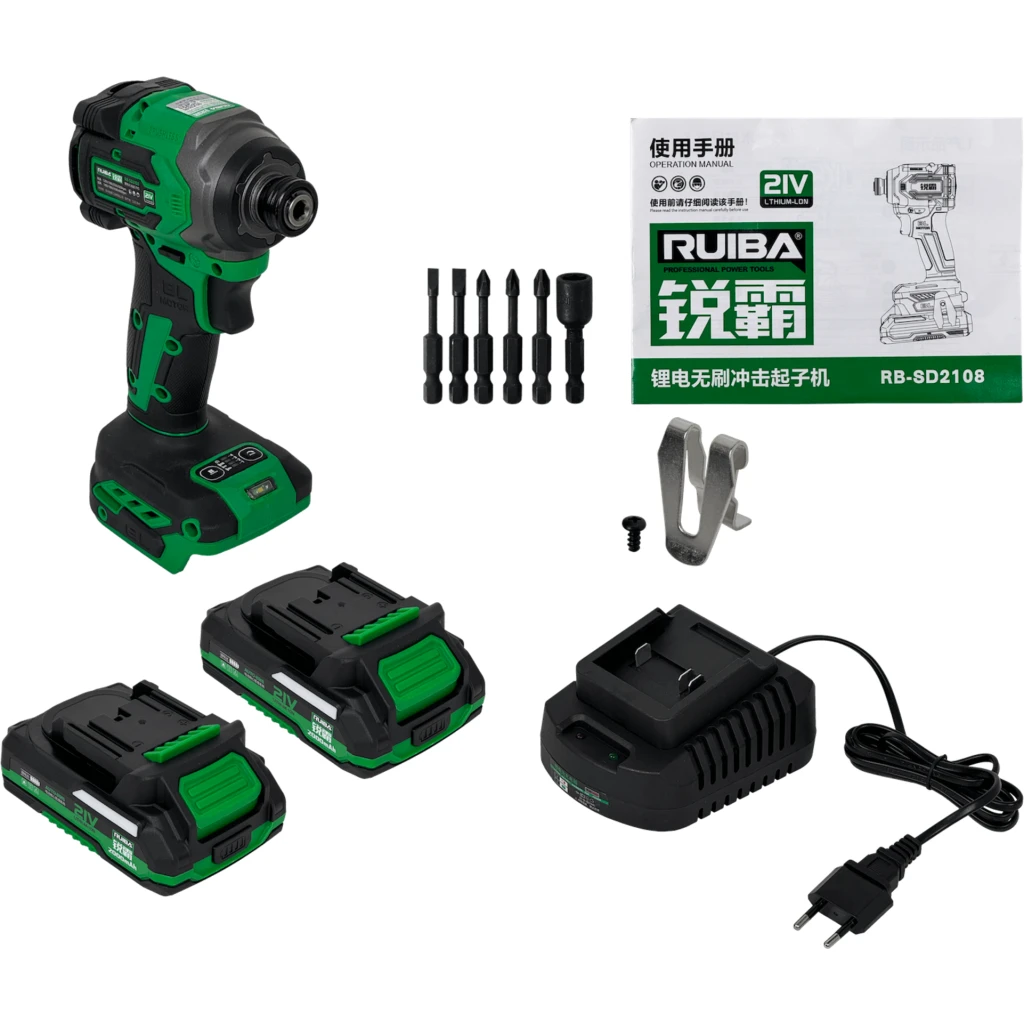Imagen 4 de RUI Taladro de Impacto Inalambrico Brushless hexagonal RB-SD2108