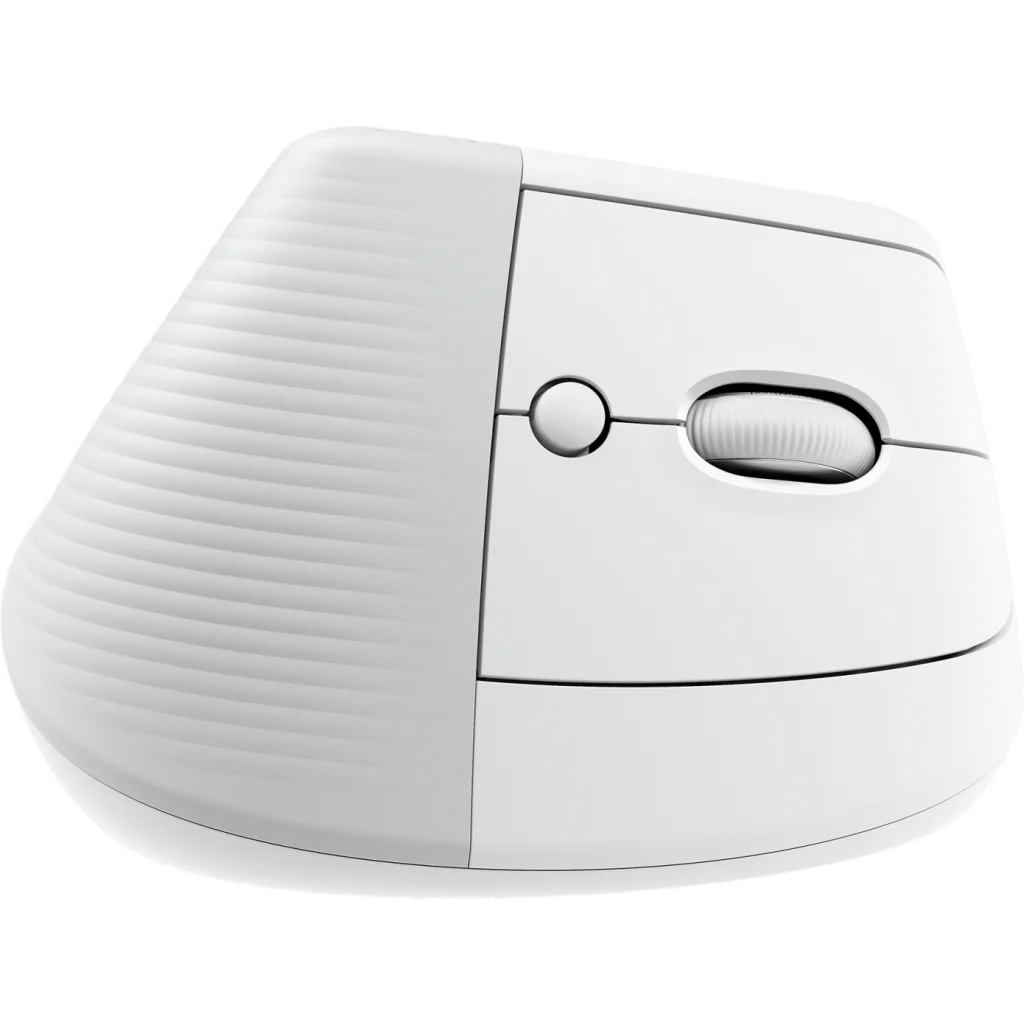 Imagen 4 de Mouse Ergonómico Inalámbrico Logitech Lift Vertical Óptico 4000DPI 6 BT Blanco