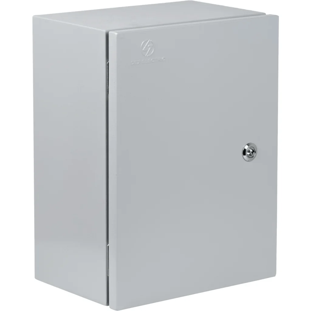 Imagen 1 de Caja Metalica SA7525, 400x300x200mm 1-chapa/sin-Llave IP54 Beige