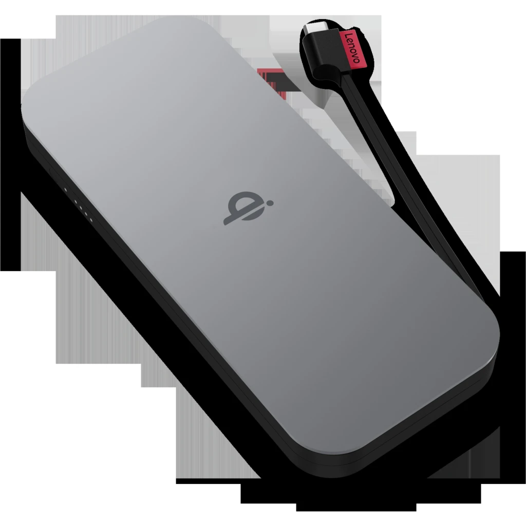 Imagen 10 de Power Bank Lenovo Go USB-C 10.000 mAh Ion de Litio Color Negro Trueno