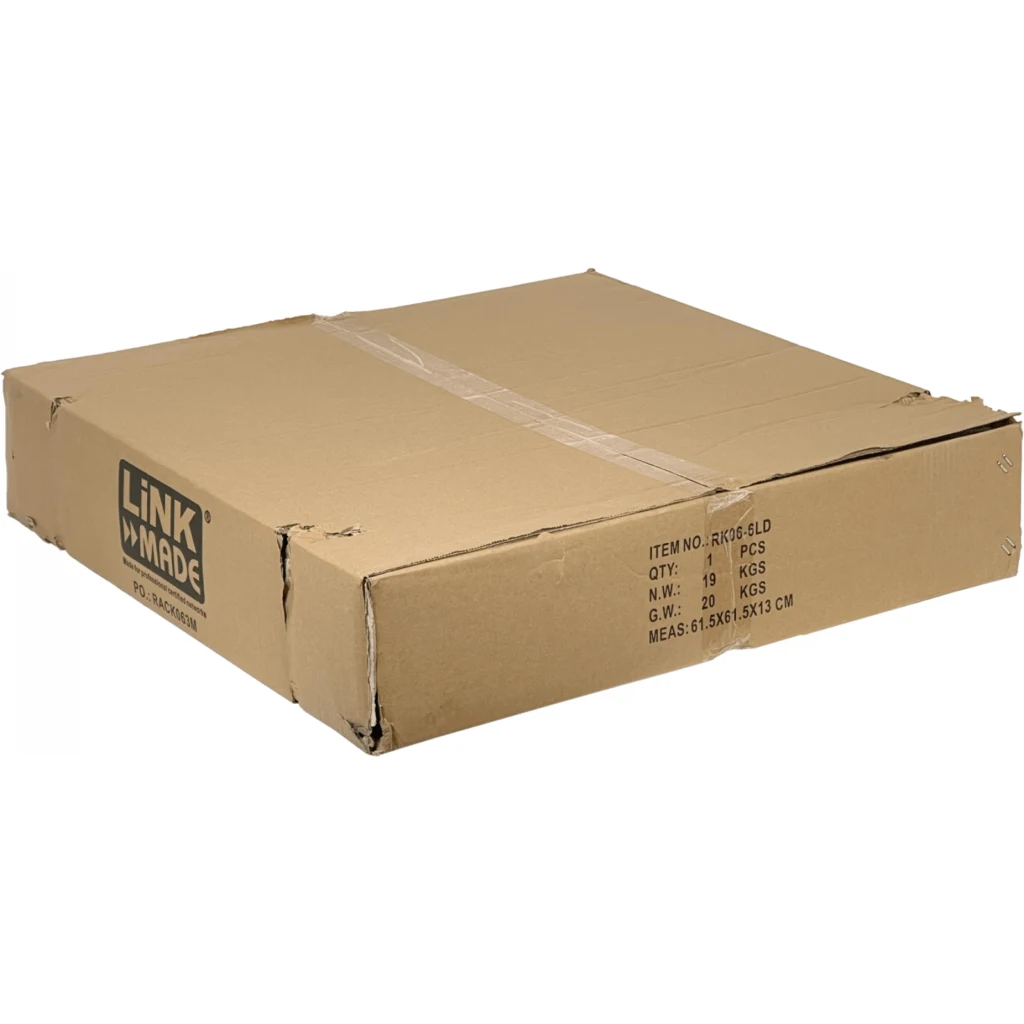 Imagen 8 de LINKMADE Desarmado 6U 60CM-Fondo Gabinete Rack Pared Muro Negro