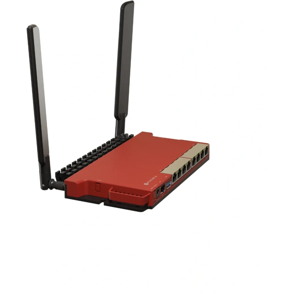 Imagen 3 de Router Mikrotik L009UIGS, 8 PuertosEthernet SFP 2.5G USB, 2 antena 2.4GHz 